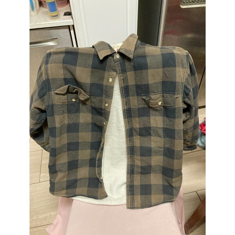 Red Head Brand Lined Flannel Size L